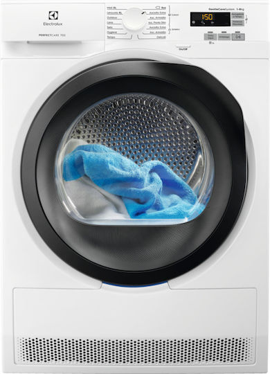 Electrolux EW7H583B Στεγνωτήριο 8kg με Αντλία Θερμότητας