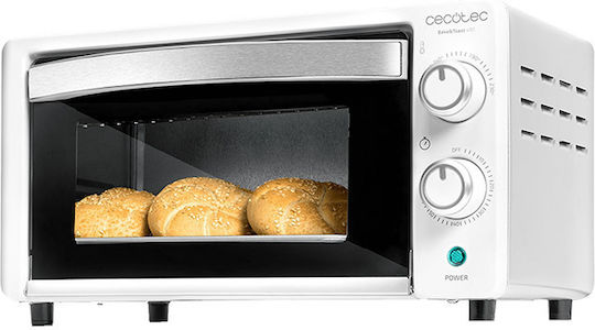 Cecotec Bake & Toast 1090 03811 Ηλεκτρικό Φουρνάκι 10lt Χωρίς Εστίες Λευκό