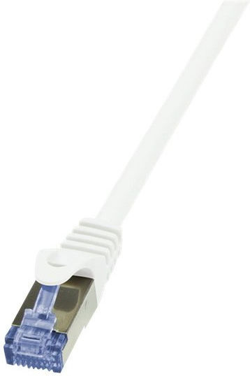 LogiLink U/UTP Cat.6a Καλώδιο Δικτύου Ethernet 1.5m Λευκό 1τμχ CQ3041S