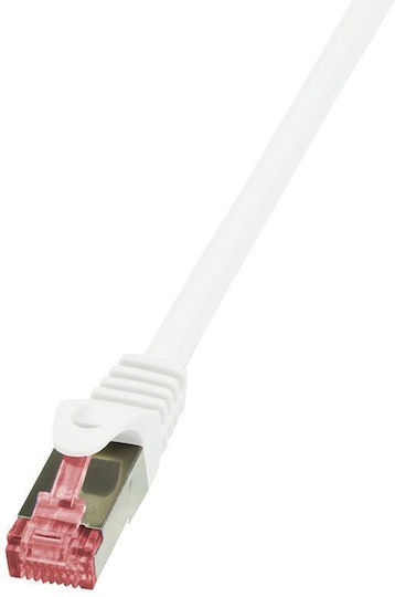 LogiLink U/UTP Cat.6 Καλώδιο Δικτύου Ethernet χωρίς ακροδέκτες 50m Λευκό 1τμχ CQ2141S