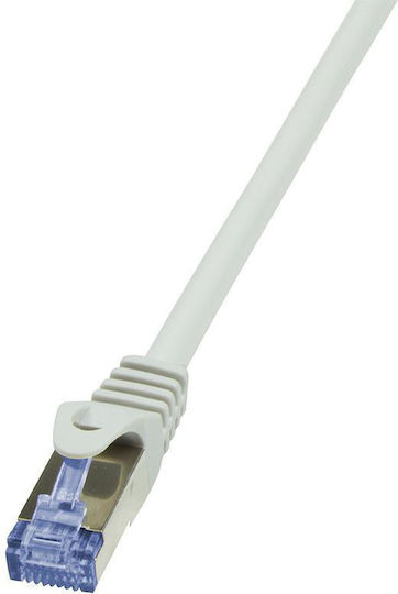 LogiLink U/UTP Cat.6a Καλώδιο Δικτύου Ethernet 7.5m Γκρι 1τμχ CQ3082S