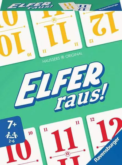 Επιτραπέζιο Παιχνίδι Elfer Raus για 2-6 Παίκτες 7+ Ετών 20945 (GER) Ravensburger