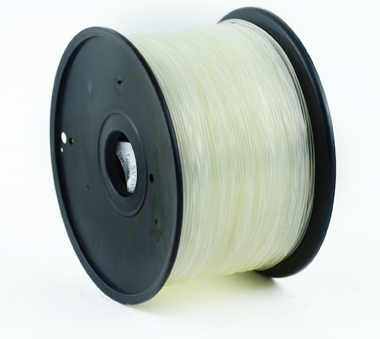 Gembird ABS 3D Printer Filament 1.75mm Transparent 1kg 3DP-ABS1.75-01-TR (Spool)