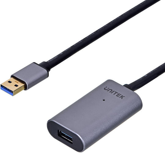 Unitek USB 2.0 Cable USB-A male - USB-A female 5m (Y-3004)