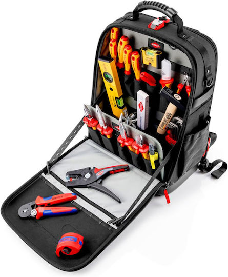 Knipex 00 21 50 E Τσάντα Πλάτης με 23 Εργαλεία Ηλεκτρολόγου