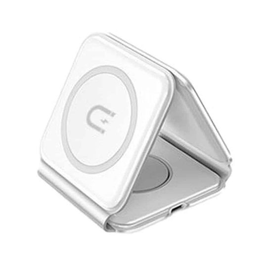 Dudao Ασύρματος Φορτιστής (Qi Pad) 15W Λευκός (A11N)