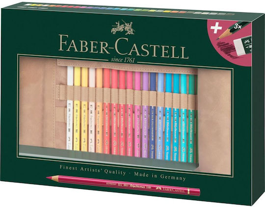Faber-Castell Polychromos Colour Ξυλομπογιές Σετ 30 χρώματα 110030