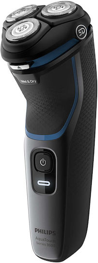 Philips Series 3000 S3144/00 Περιστρεφόμενη Ξυριστική Μηχανή Προσώπου Επαναφορτιζόμενη