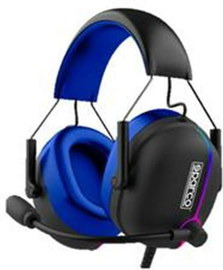 Sparco Grand Prix Over Ear Gaming Headset με σύνδεση 3.5mm Black / Blue