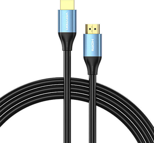 Vention HDMI 2.0 Cable HDMI male - HDMI male 1m Μπλε 056422