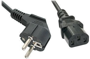 Lindy Iec IEC C13 - IEC C13 Cable 3m Μαύρο 30336
