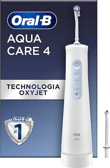 Oral-B Power Oral Care Series 4 Aquacare Ηλεκτρική Οδοντόβουρτσα Λευκή