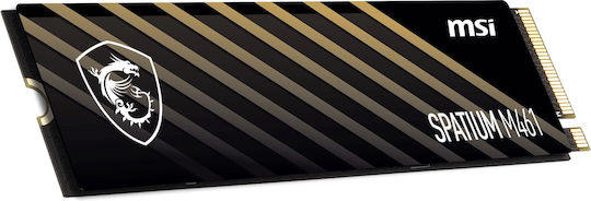 MSI Spatium M461 SSD 1TB M.2 NVMe PCI Express 4.0 S78-440L1D0-P83