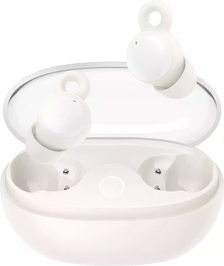 Joyroom JR-TS3 In-ear Bluetooth Handsfree Ακουστικά με Θήκη Φόρτισης Λευκά