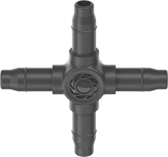 Gardena 13214-20 Σύνδεσμος Σωλήνων Ποτίσματος 4.6mm 10τμχ Μαύρο