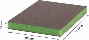 Bosch Σφουγγάρι Λείανσης 98x120mm 2608901173