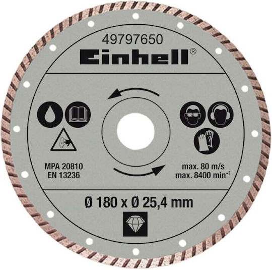 Einhell Δίσκος Κοπής Δομικών Υλικών 180mm 49797650
