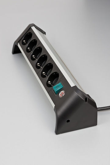 Brennenstuhl Πολύπριζο 6 Θέσεων με Καλώδιο 3m 1391040600