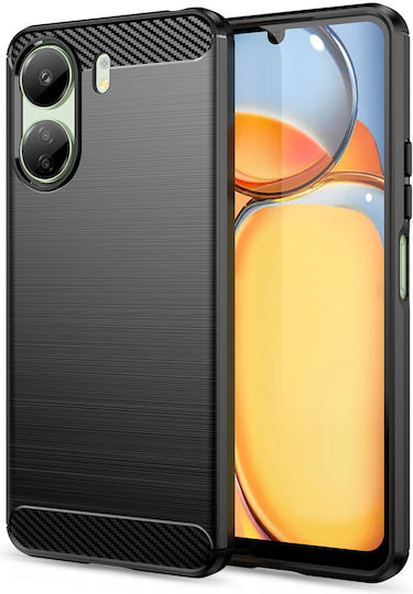 Tech-Protect Back Cover Σιλικόνης Μαύρο (Redmi 13C 4G / Poco C65 4G) 46720