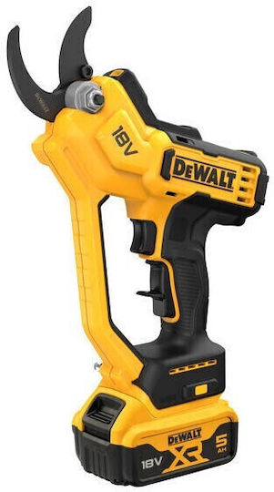 Dewalt Ψαλίδι Κλαδέματος Μπαταρίας 18V 1x5Ah με Μέγιστη Διάμετρο Κοπής 38mm