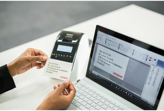 Brother Ql-810w Εκτυπωτής Ετικετών Απευθείας Μεταφοράς USB, Wi-Fi, Bluetooth, Ethernet 300 dpi QL-810W