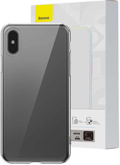 Baseus Simple Back Cover Πλαστικό 1.3mm Διάφανο (iPhone X / Xs) P60151100201-03