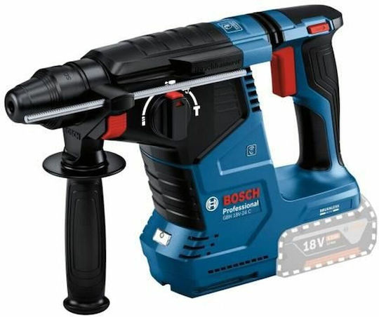 Bosch GBH 18V-24 C Κρουστικό Σκαπτικό Πιστολέτο Ρεύματος με Υποδοχή SDS Plus 0611923000