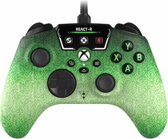 Turtle Beach REACT-R Ενσύρματο Gamepad για PC / Xbox One / Xbox Series Πράσινο