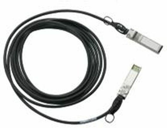 Cisco Καλώδιο Οπτικής Ίνας SFP+ 5m Μαύρο 1τμχ (SFP-H10GB-CU5M)