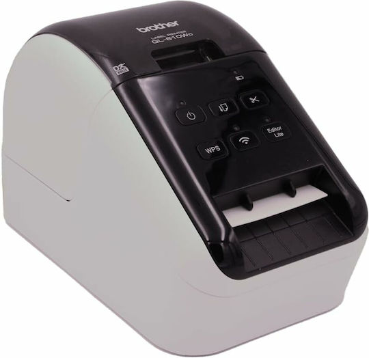 Brother Ql-810w Εκτυπωτής Ετικετών Απευθείας Μεταφοράς USB, Wi-Fi, Bluetooth, Ethernet S7187732