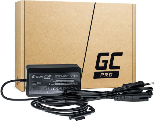 Green Cell Φορτιστής Laptop 65W 15V 4A για Microsoft (AD135P)