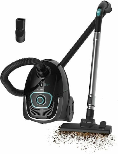 Cecotec Conga Powerbag 2500 Compact Σκούπα Υγρών / Στερεών 850W με Πλαστικό Κάδο 2.5lt