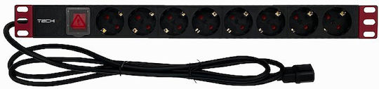 Techly Πολύπριζο Rack 365733