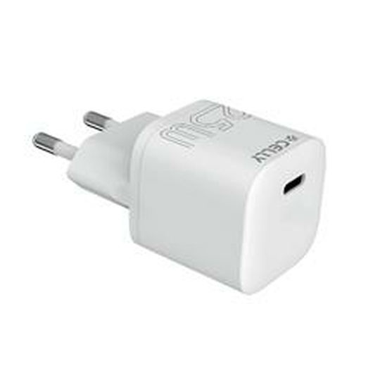 Celly Φορτιστής Χωρίς Καλώδιο με Θύρα USB-C 25W Λευκός (UCTC1USBC25WWH)