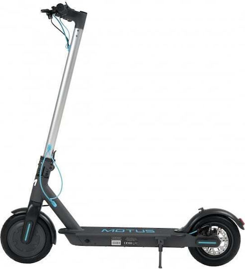 Motus Scooty 8.5 HUKIMOSC852020N Ηλεκτρικό Πατίνι με 25km/h Max Ταχύτητα και 25km Αυτονομία σε Μαύρο Χρώμα