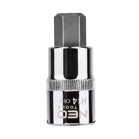 Neo Tools Καρυδάκι με Μύτη Allen και Καρέ Υποδοχής 1/2'' Μέγεθος H14x55mm 08-776