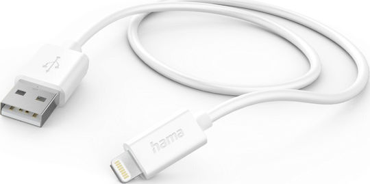 HAMA USB-A to Lightning Cable Λευκό 1m 2015790000
