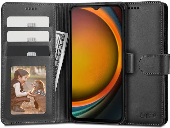 Tech-Protect Wallet Δερματίνης Μαύρο (Samsung Galaxy Xcover 7)