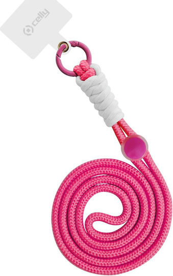 Celly Λουράκι Λαιμού για Κινητά Ροζ S7789046