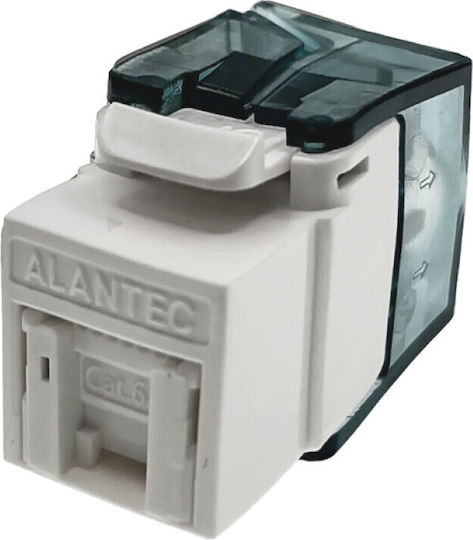 A-LAN Keystone Module RJ45 Toolless UTP Cat.6a Dual Transmission Pair 1τμχ