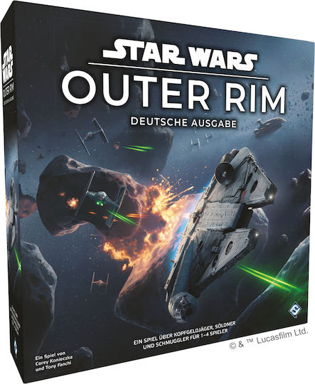 Επιτραπέζιο Παιχνίδι Star Wars: Outer Rim για 1-4 Παίκτες 14+ Ετών FFGD3007 (GER) Asmodee