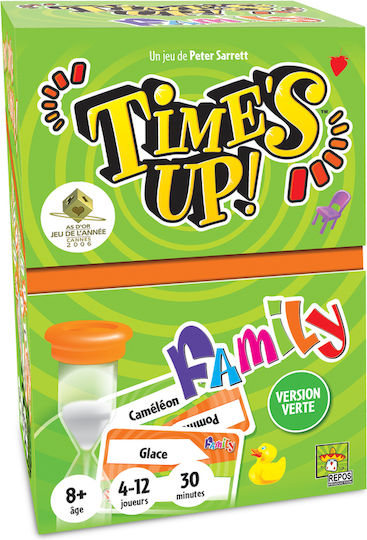 Επιτραπέζιο Παιχνίδι Time's up! Family (FR) για 4-12 Παίκτες 8+ Ετών RPOD0014 (FR) Asmodee
