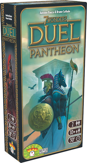 Επέκταση Παιχνιδιού 7 Wonders Duel – Pantheon 10+ Ετών RPO0002 (GER) Asmodee