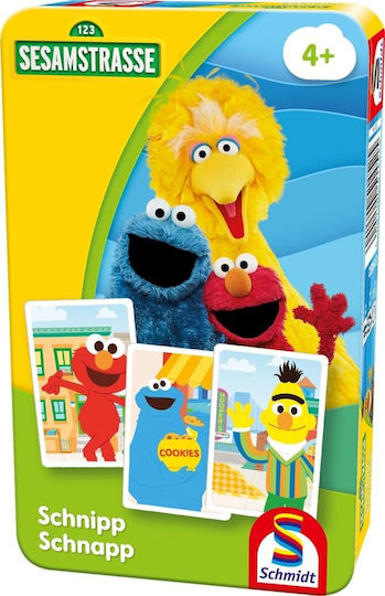Επιτραπέζιο Παιχνίδι Sesamstrasse - Schnipp Schnapp 4+ Ετών 51452 (GER) Schmidt Spiele