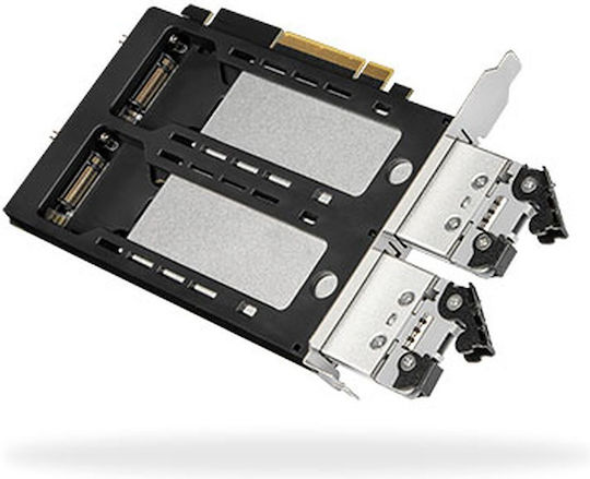 Icy Dock Tougharmor Θήκη για Σκληρό Δίσκο M.2 SATA III NVME MB842MP-B