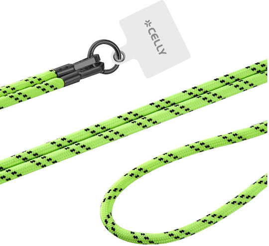 Celly Λουράκι Λαιμού για Κινητά Πράσινο