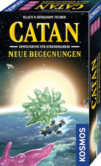 Επέκταση Παιχνιδιού Catan Starfarer Expansion - New Encounters για 3-4 Παίκτες 12+ Ετών 683535 (GER) Kosmos