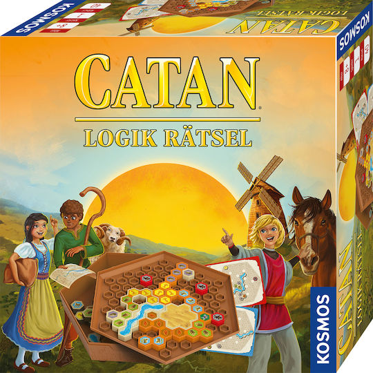 Επιτραπέζιο Παιχνίδι Catan Παζλ Σχημάτων για 1 Παίκτη 8+ Ετών 682293 (GER) Kosmos