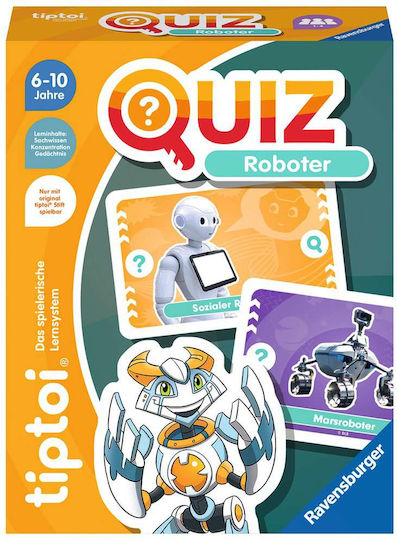 Επιτραπέζιο Παιχνίδι Quiz Roboter για 1-4 Παίκτες 6+ Ετών 00164 (GER) Ravensburger
