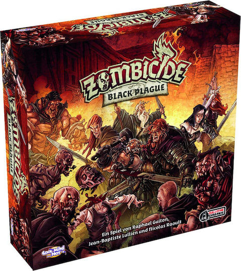 Επιτραπέζιο Παιχνίδι Zombicide: Black Plague για 1-6 Παίκτες 10+ Ετών CMN0003 (GER) Asmodee